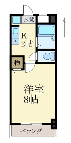 グリーンヒル北大池の間取り