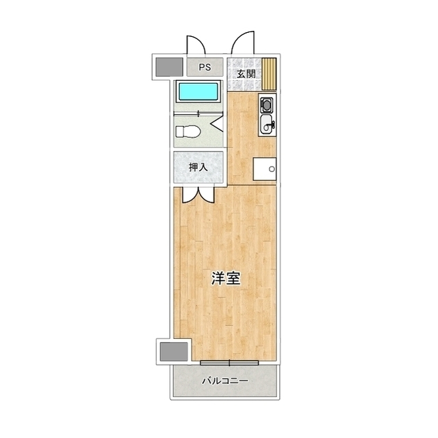 プランタンＷＡＤＯの間取り