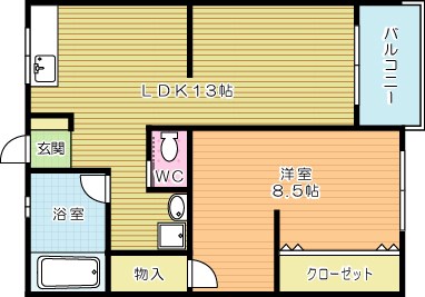 Casa森林の間取り