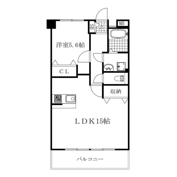 長良パークマンションの間取り