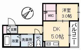 グランドベレオ明治町の間取り