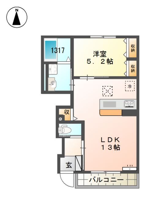 ハウス２８の間取り