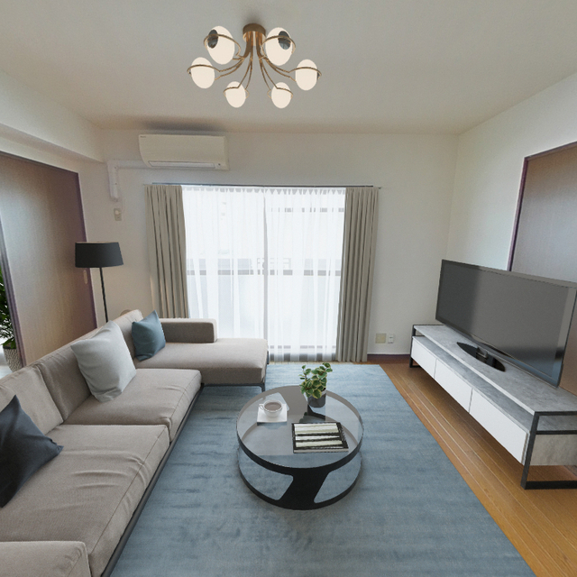 居室・リビング　家具はＣＧです