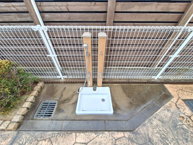 その他　ペット足洗い場