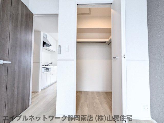 収納　たっぷりとした収納スペースです