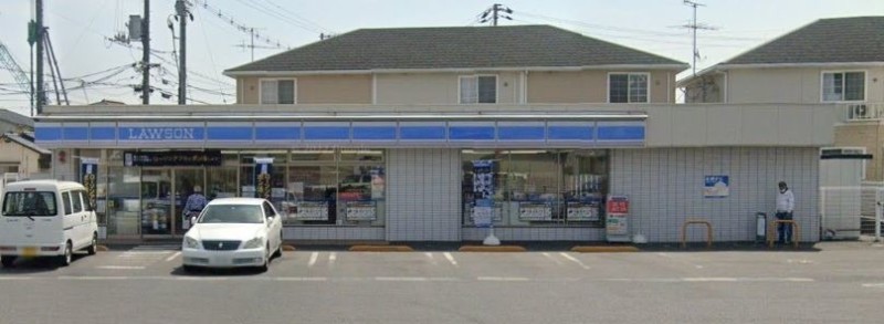 コンビニ　ローソン　岡山福田店（コンビニ）まで347m