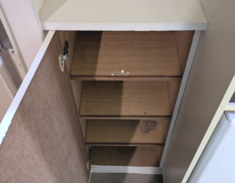 収納　＊別号室の写真となります。