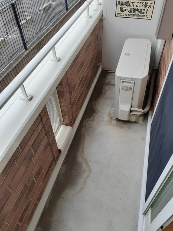 バルコニー　図面と現状に相違がある場合には現状を優先