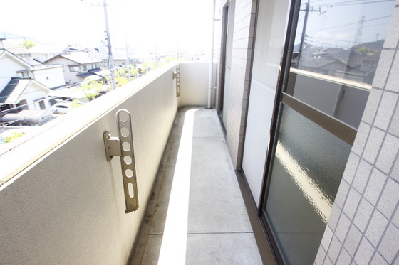 バルコニー　※別部屋の写真です