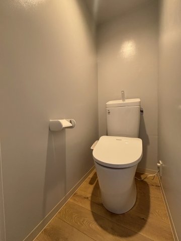 トイレ　ゆったりとした空間のトイレです