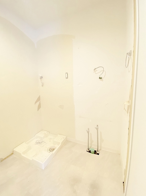 洗面設備　新品の独立洗面台設置予定です