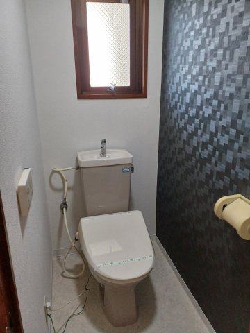 トイレ　ゆったりとした空間のトイレです