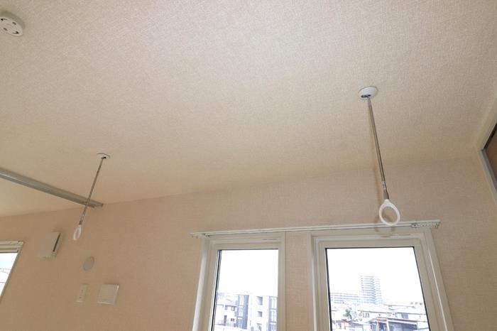 その他設備　室内物干し