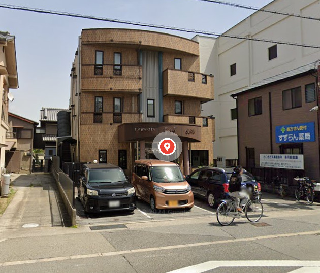 病院　かわきた耳鼻咽喉科（病院）まで2303m