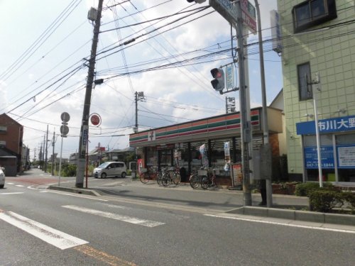 コンビニ　セブンイレブン 市川大野店（コンビニ）まで196m