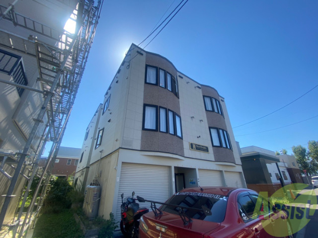 建物外観　札幌市中央区北１５条西「ローヤルハイツＮ１５」