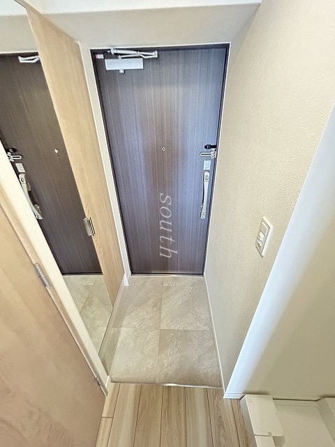 玄関　シューズＢＯＸ付きの玄関