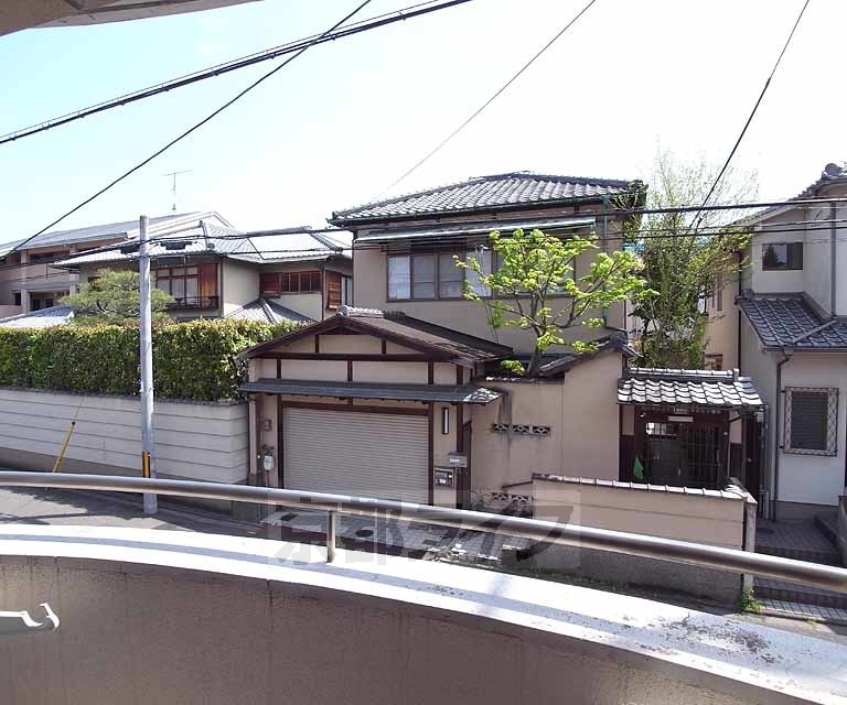 眺望　東向きバルコニーです