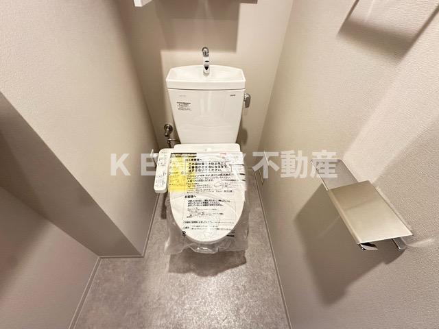 トイレ　ゆったりとした空間のトイレです
