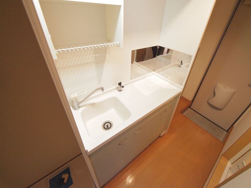 キッチン　キッチン　ガス2口コンロ設置可