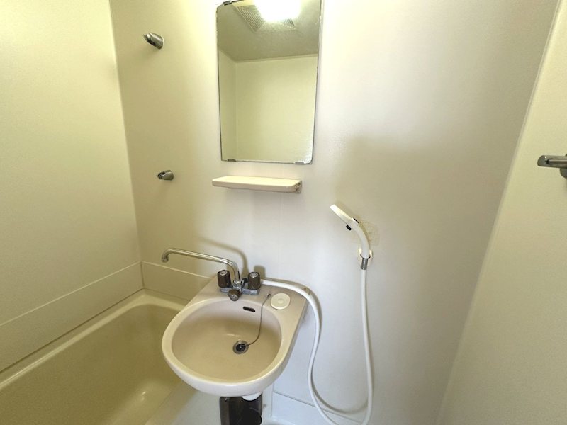 洗面設備　浴室内に洗面所がございます