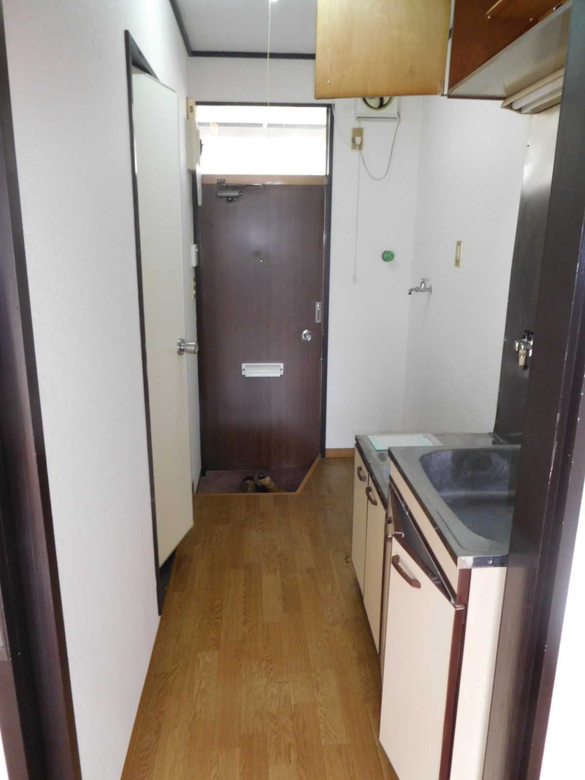 キッチン　家具家電設置前