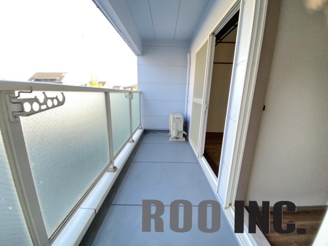 バルコニー　写真は反転のお部屋です