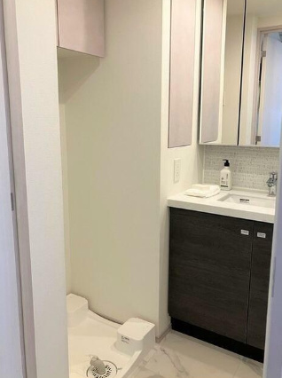 洗面設備　ザ・パークハビオ荏原中延プレイス