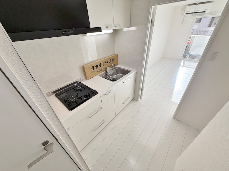 キッチン　※建築中内観写真です、現状優先となります。