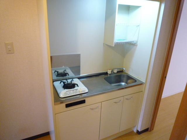 キッチン　一口コンロつきキッチン