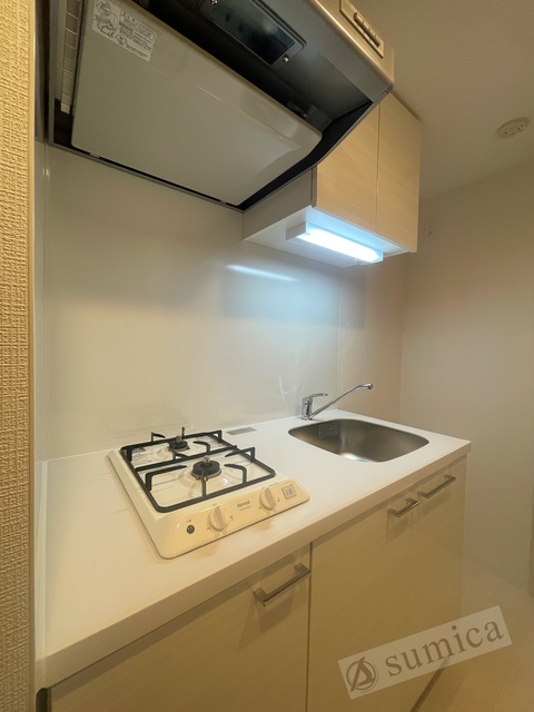 キッチン　２口システムキッチンでお料理楽しく♪♪