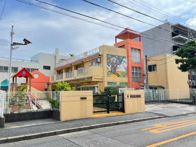 幼稚園・保育園　松栄保育園（幼稚園・保育園）まで350m