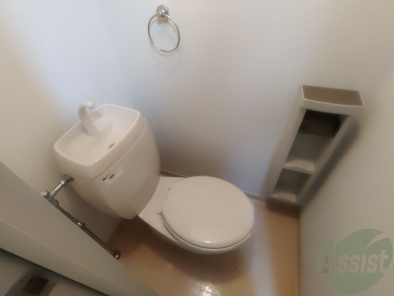 トイレ　トイレは使いやすくきれいで清潔感があります。