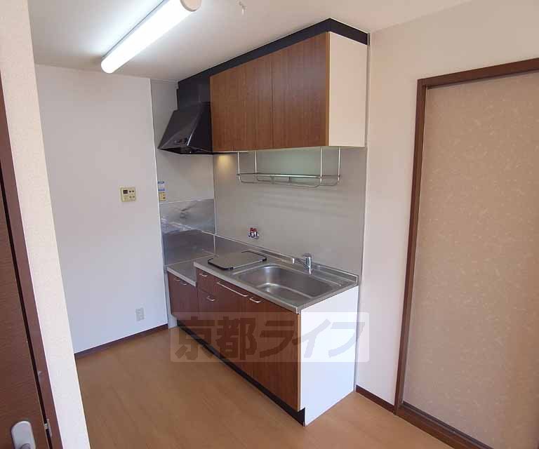 キッチン　ゆったりとしたキッチン。