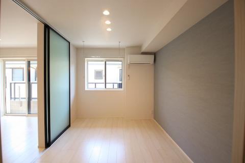 眺望　寝室エアコン