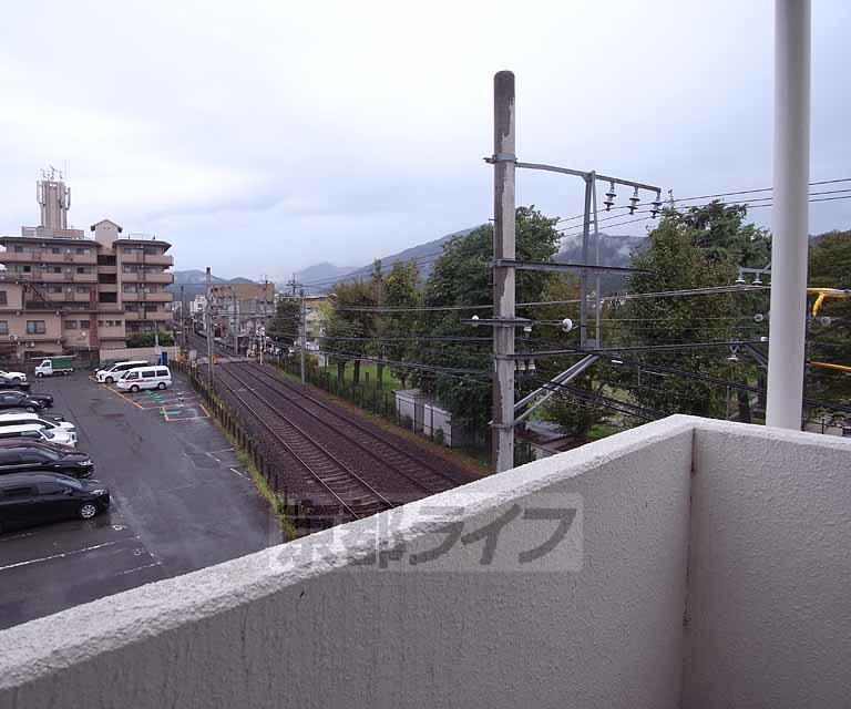 眺望　電車が目の前の好立地！