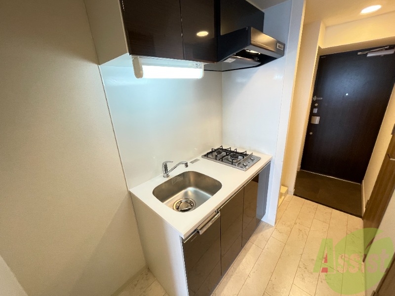 キッチン　２口ガスコンロのキッチンです