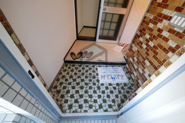 玄関　ゆったりとした玄関です