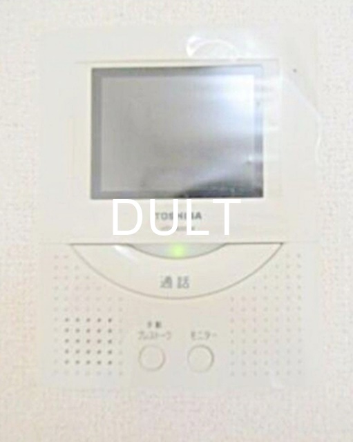 セキュリティ　モニター付きインターホンです。
