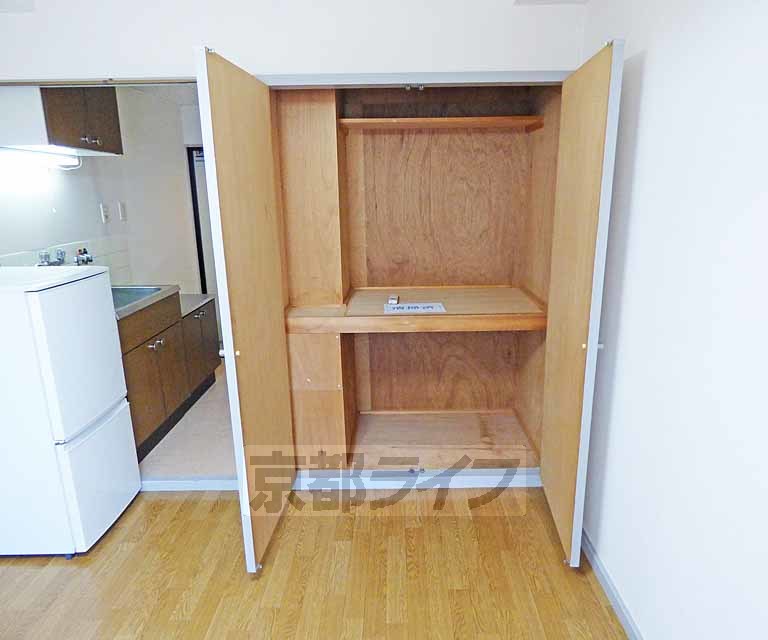 収納　広い収納スペースです。