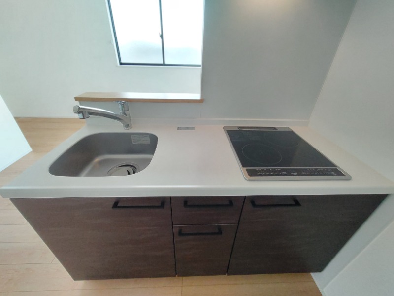 キッチン　ＩＨ２口のシステムキッチン