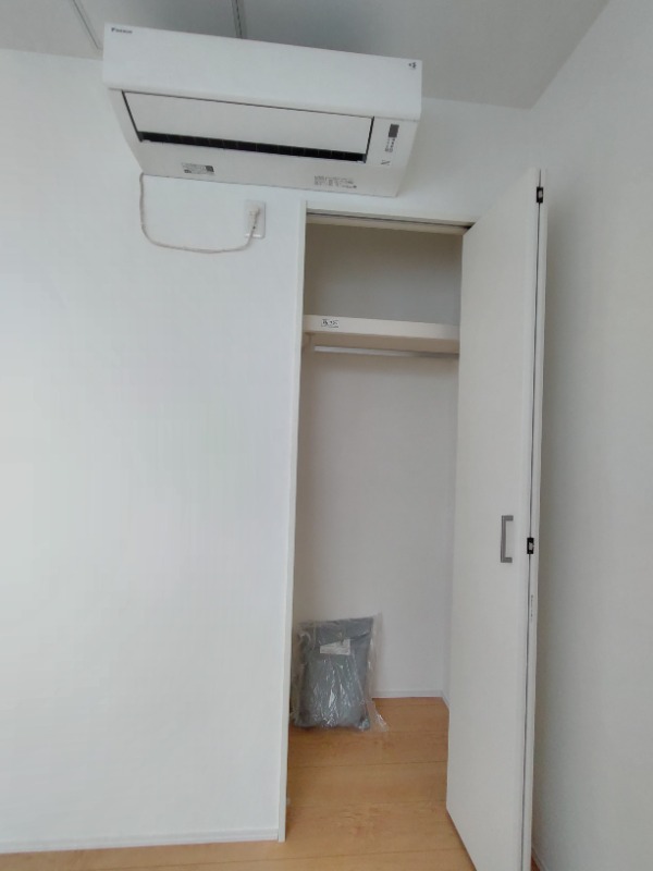 収納　奥行きもあるクローゼット