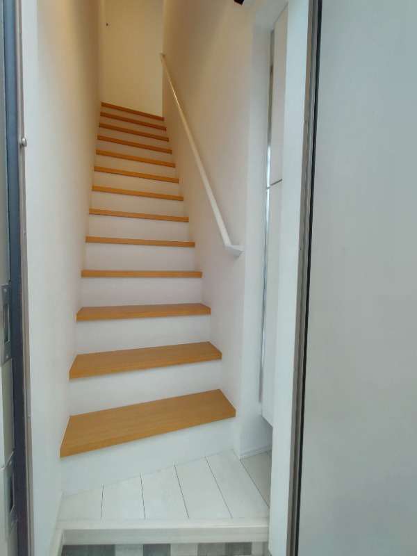 玄関　シューズＢＯＸの付いた玄関