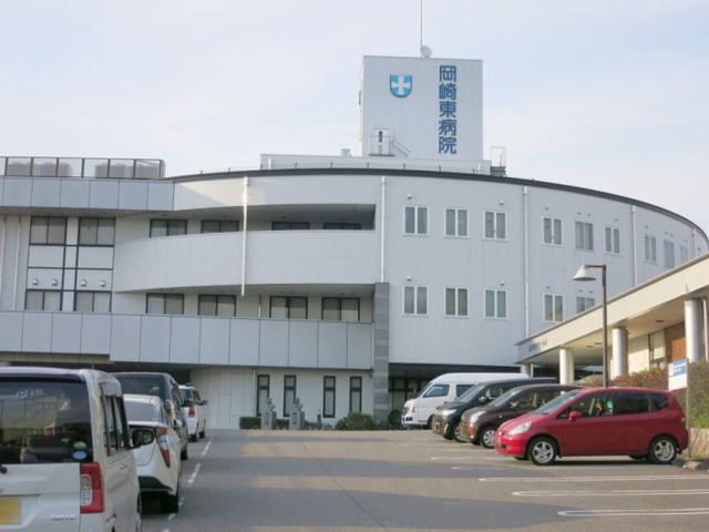 病院　岡崎東病院（病院）まで700m