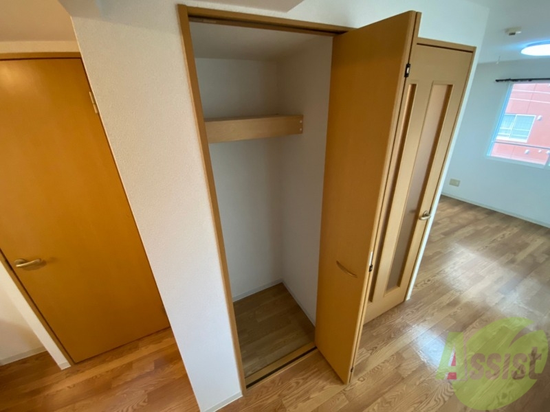 収納　収納もバッチリあるのでお部屋が片付きますよ