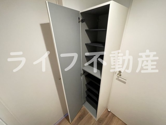 収納　十分な収納スペースがあります