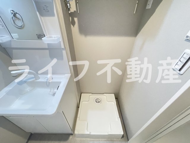 洗面設備　洗面所です