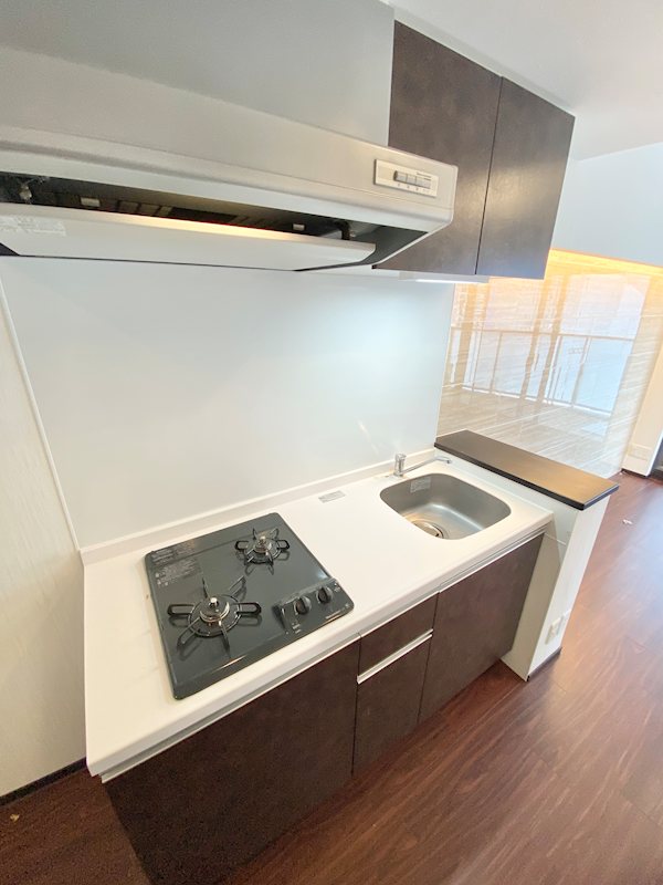 キッチン　ガスコンロ2口