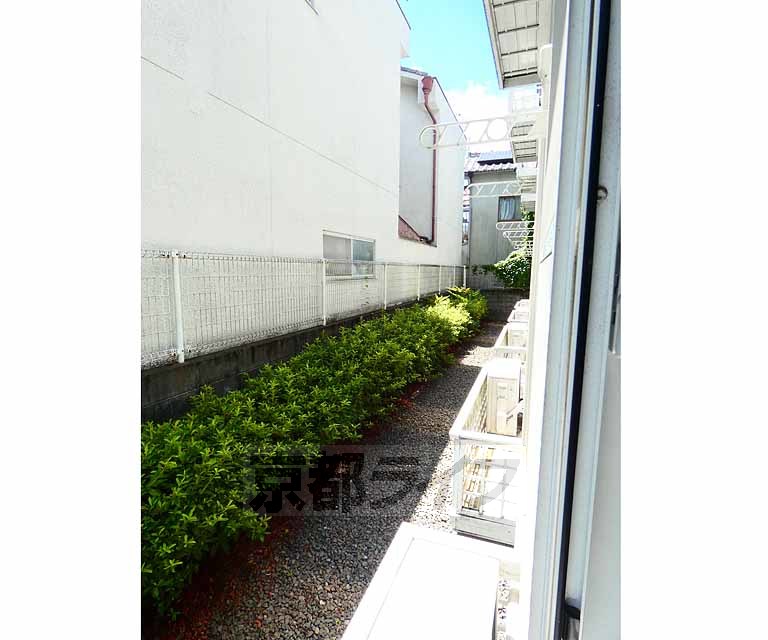 眺望　南向きです。