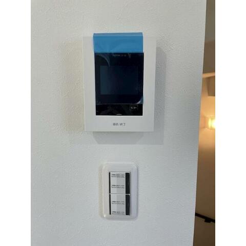 セキュリティ　モニター付きインターホンでセキュリティ安心♪